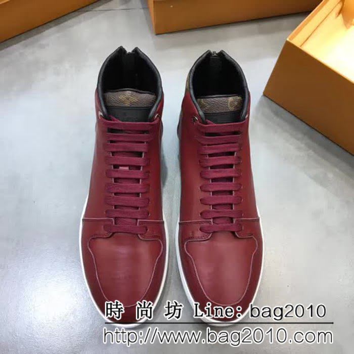 路易威登LV 高端品質 專櫃同步熱賣原版牛皮高幫男款 8FX2015